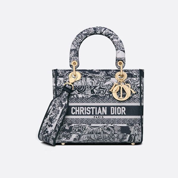 22SS新作*ディオール スーパーコピー*LADY D-LITE ミディアムバッグM0565ORLP_M928